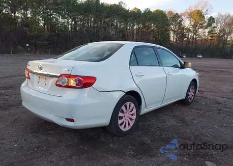 2013 Toyota Corolla Le из США, поврежденный, VIN 5YFBU4EE5DP189393